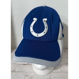 New Era Indianapolis Colts NFL 39THIRTY Flex Fit Baseball Cap Medium Large